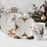 Espresso Cup Set Ballet Cinderella, May Shape, 165 ml – Lomonosov Imperial Porcelain, Bone China