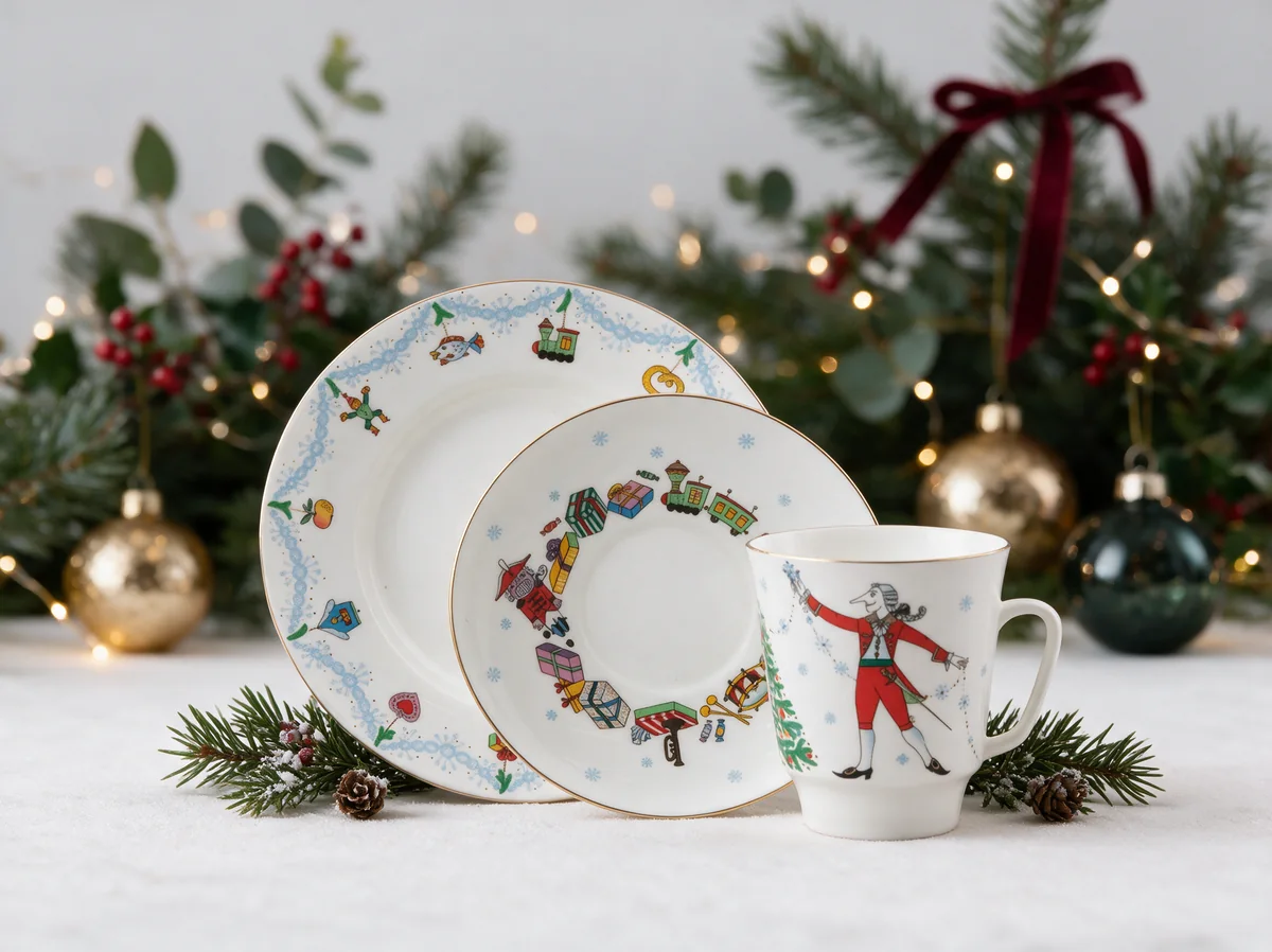 balet-nutcracker-set-3 Espresso Cup Set Ballet Nutcracker, May Shape, 165 ml – Lomonosov Imperial Porcelain, Bone China — изображение 1