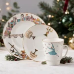 Espresso Cup Set Ballet Romeo & Juliet, May Shape, 165 ml – Lomonosov Imperial Porcelain, Bone China