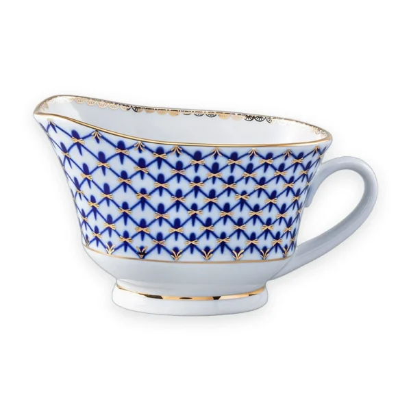 Gravy Boat, 400 ml, Youth Shape, Cobalt Net Pattern