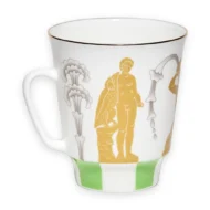 Coffee Cup and Saucer, 165 ml, May Shape, Peterhof Fountains: Grand Cascade Pattern - Image 5