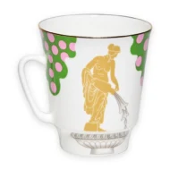 Coffee Cup and Saucer, 165 ml, May Shape, Peterhof Fountains: Nymph and Danaida Pattern - Image 5