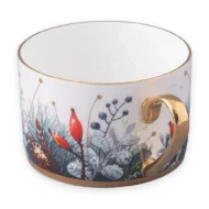 Teacup and Saucer, 250 ml, Idyll Shape, Kalenda Pattern — view 4