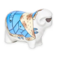 Lamb Figurine, 6.3 cm, Deni Pattern - Image 2