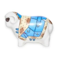 Lamb Figurine, 6.3 cm, Deni Pattern - Image 3