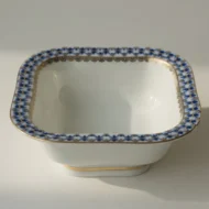 Salad Bowl for Two, 350 ml, Youth Shape, Cobalt Net Pattern — view 2